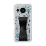 Slim Protection Case - STAND & RING RIBBON Black［ HATSUNE MIKU - Ribbon - Instrumental - Monochrome ］