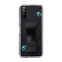 Slim Protection Case - STAND & RING RIBBON Black［ HATSUNE MIKU - Ribbon - Instrumental - Monochrome ］