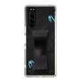 Slim Protection Case - STAND & RING RIBBON Black［ HATSUNE MIKU - Ribbon - Instrumental - Monochrome ］