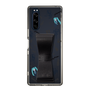 Slim Protection Case - STAND & RING RIBBON Black［ HATSUNE MIKU - Ribbon - Instrumental - Monochrome ］