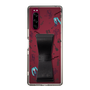 Slim Protection Case - STAND & RING RIBBON Black［ HATSUNE MIKU - Ribbon - Instrumental - Monochrome ］