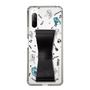Slim Protection Case - STAND & RING RIBBON Black［ HATSUNE MIKU - Ribbon - Instrumental - Monochrome ］