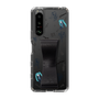 Slim Protection Case - STAND & RING RIBBON Black［ HATSUNE MIKU - Ribbon - Instrumental - Monochrome ］
