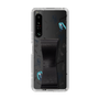 Slim Protection Case - STAND & RING RIBBON Black［ HATSUNE MIKU - Ribbon - Instrumental - Monochrome ］