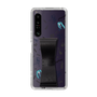 Slim Protection Case - STAND & RING RIBBON Black［ HATSUNE MIKU - Ribbon - Instrumental - Monochrome ］
