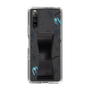 Slim Protection Case - STAND & RING RIBBON Black［ HATSUNE MIKU - Ribbon - Instrumental - Monochrome ］