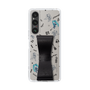 Slim Protection Case - STAND & RING RIBBON Black［ HATSUNE MIKU - Ribbon - Instrumental - Monochrome ］