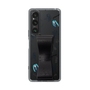 Slim Protection Case - STAND & RING RIBBON Black［ HATSUNE MIKU - Ribbon - Instrumental - Monochrome ］