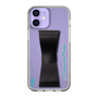 Slim Protection Case - STAND & RING RIBBON Black［ HATSUNE MIKU - Ribbon - Logo ］