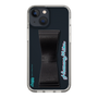 Slim Protection Case - STAND & RING RIBBON Black［ HATSUNE MIKU - Ribbon - Logo ］