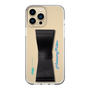 Slim Protection Case - STAND & RING RIBBON Black［ HATSUNE MIKU - Ribbon - Logo ］