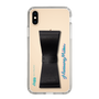 Slim Protection Case - STAND & RING RIBBON Black［ HATSUNE MIKU - Ribbon - Logo ］