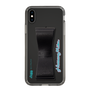 Slim Protection Case - STAND & RING RIBBON Black［ HATSUNE MIKU - Ribbon - Logo ］