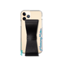 Slim Protection Case - STAND & RING RIBBON Black［ HATSUNE MIKU - Ribbon - Logo ］