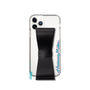 Slim Protection Case - STAND & RING RIBBON Black［ HATSUNE MIKU - Ribbon - Logo ］