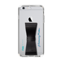 Slim Protection Case - STAND & RING RIBBON Black［ HATSUNE MIKU - Ribbon - Logo ］