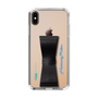 Slim Protection Case - STAND & RING RIBBON Black［ HATSUNE MIKU - Ribbon - Logo ］