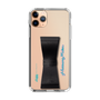 Slim Protection Case - STAND & RING RIBBON Black［ HATSUNE MIKU - Ribbon - Logo ］