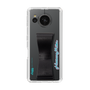 Slim Protection Case - STAND & RING RIBBON Black［ HATSUNE MIKU - Ribbon - Logo ］