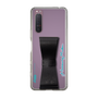 Slim Protection Case - STAND & RING RIBBON Black［ HATSUNE MIKU - Ribbon - Logo ］