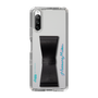 Slim Protection Case - STAND & RING RIBBON Black［ HATSUNE MIKU - Ribbon - Logo ］