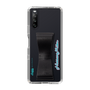 Slim Protection Case - STAND & RING RIBBON Black［ HATSUNE MIKU - Ribbon - Logo ］