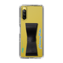 Slim Protection Case - STAND & RING RIBBON Black［ HATSUNE MIKU - Ribbon - Logo ］