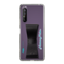 Slim Protection Case - STAND & RING RIBBON Black［ HATSUNE MIKU - Ribbon - Logo ］