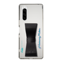 Slim Protection Case - STAND & RING RIBBON Black［ HATSUNE MIKU - Ribbon - Logo ］