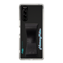 Slim Protection Case - STAND & RING RIBBON Black［ HATSUNE MIKU - Ribbon - Logo ］