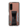 Slim Protection Case - STAND & RING RIBBON Black［ HATSUNE MIKU - Ribbon - Logo ］