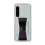 Slim Protection Case - STAND & RING RIBBON Black［ HATSUNE MIKU - Ribbon - Logo ］