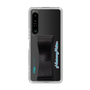 Slim Protection Case - STAND & RING RIBBON Black［ HATSUNE MIKU - Ribbon - Logo ］