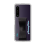 Slim Protection Case - STAND & RING RIBBON Black［ HATSUNE MIKU - Ribbon - Logo ］