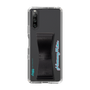 Slim Protection Case - STAND & RING RIBBON Black［ HATSUNE MIKU - Ribbon - Logo ］