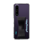 Slim Protection Case - STAND & RING RIBBON Black［ HATSUNE MIKU - Ribbon - Logo ］