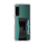 Slim Protection Case - STAND & RING RIBBON Black［ HATSUNE MIKU - Ribbon - Logo ］
