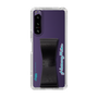 Slim Protection Case - STAND & RING RIBBON Black［ HATSUNE MIKU - Ribbon - Logo ］