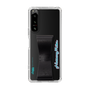 Slim Protection Case - STAND & RING RIBBON Black［ HATSUNE MIKU - Ribbon - Logo ］