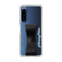 Slim Protection Case - STAND & RING RIBBON Black［ HATSUNE MIKU - Ribbon - Logo ］