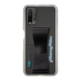 Slim Protection Case - STAND & RING RIBBON Black［ HATSUNE MIKU - Ribbon - Logo ］