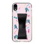 Slim Protection Case - STAND & RING RIBBON Black［ HATSUNE MIKU - Ribbon - Instrumental - Pink ］