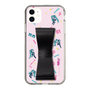 Slim Protection Case - STAND & RING RIBBON Black［ HATSUNE MIKU - Ribbon - Instrumental - Pink ］