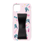 Slim Protection Case - STAND & RING RIBBON Black［ HATSUNE MIKU - Ribbon - Instrumental - Pink ］
