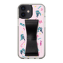 Slim Protection Case - STAND & RING RIBBON Black［ HATSUNE MIKU - Ribbon - Instrumental - Pink ］