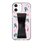 Slim Protection Case - STAND & RING RIBBON Black［ HATSUNE MIKU - Ribbon - Instrumental - Pink ］