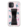 Slim Protection Case - STAND & RING RIBBON Black［ HATSUNE MIKU - Ribbon - Instrumental - Pink ］