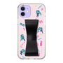 Slim Protection Case - STAND & RING RIBBON Black［ HATSUNE MIKU - Ribbon - Instrumental - Pink ］