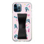 Slim Protection Case - STAND & RING RIBBON Black［ HATSUNE MIKU - Ribbon - Instrumental - Pink ］