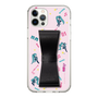 Slim Protection Case - STAND & RING RIBBON Black［ HATSUNE MIKU - Ribbon - Instrumental - Pink ］
